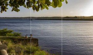 River sunset