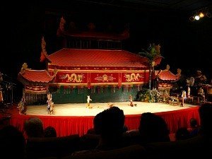 Vietnam puppet show