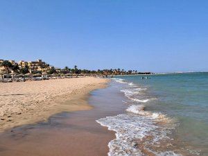 Safaga hotel beach