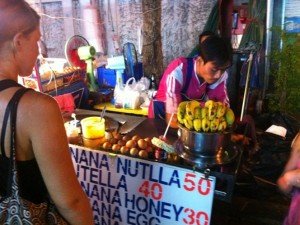 Bangkok food market