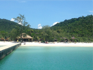 Beach view Cambodia