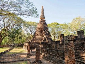 ancient thai temple