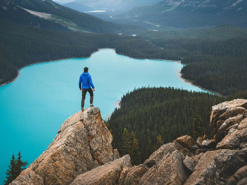 lake and mountain