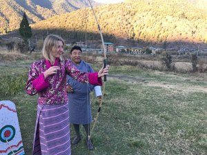 Archery lesson