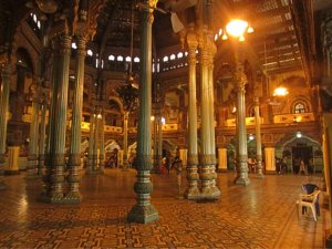 Inside of Mysore palace, India