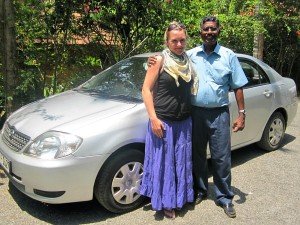 Tangalle Sri Lanka traveller with local guide