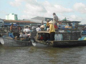 Vietnam Mekong Delta floating markets