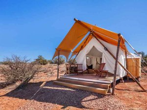 glamping tent