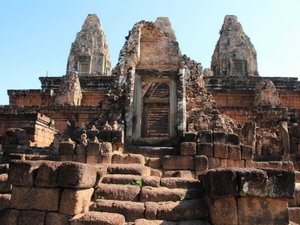Temple ruins Cambodia