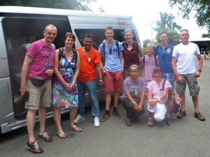 River Kwai trip travellers Thailand