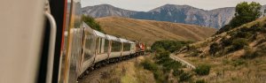China train mountains