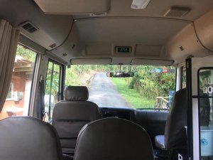 shuttle bus inside
