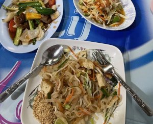 Thailand Pad Thai Vegan Lunch