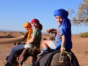 Kids in Morocco