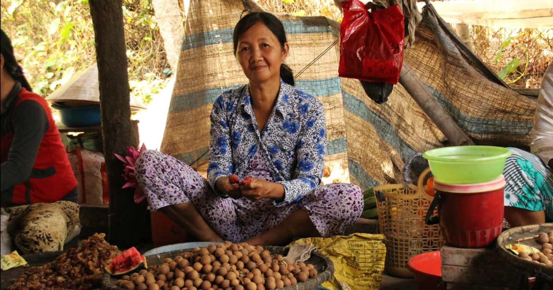 Vietnam Mekong local market