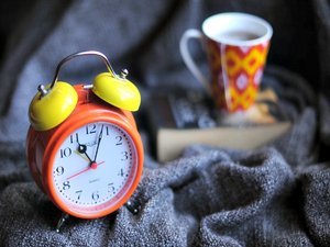 Red clock