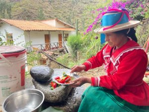 Peru Huaraz Vicos Traditional Cooking