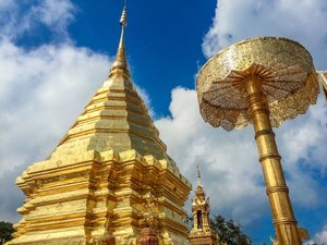 Temple complex Thailand