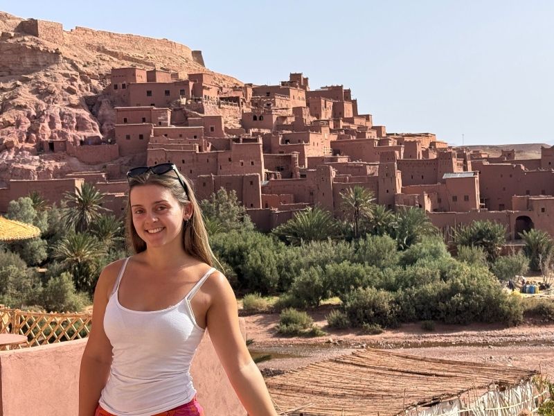 Annabelle in Morocco