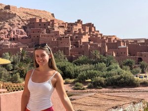 Annabelle in Morocco