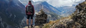Nepal trekking mountains