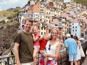 Cinque Terre family Italy