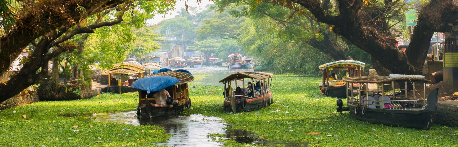 India Backwaters boten