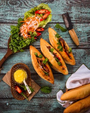 Vietnam Banh Mi food