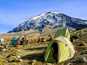 Tanzania Kilimanjaro - camp