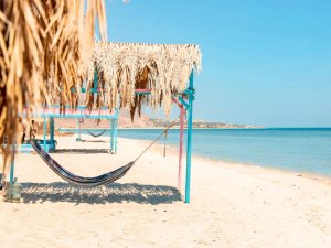 Egypt - Red sea hammock on beach