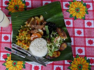 Gallo Pinto meal