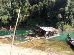 Floating cabins Thailand