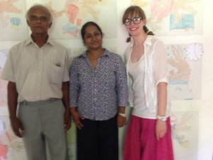 Sri Lanka Rickshaw staff with local project staff