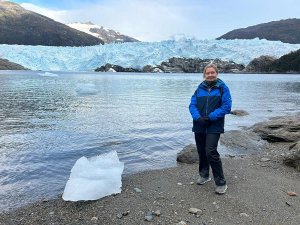 Ceri next to glacier