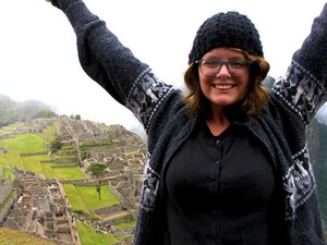 Our very own Travel Specialist, Jules, enjoying the view!