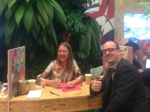 Local partners in Costa Rica smiling