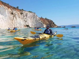 Kayaking in Kefalonia