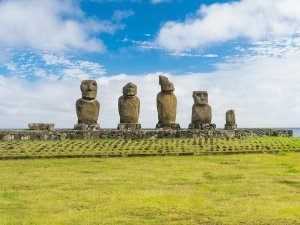 Easter Island statues