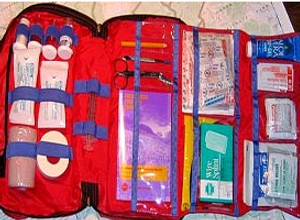 First aid kit travel safety what to pack