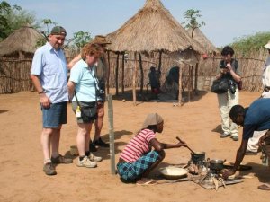 Namibia - Popa Falls - dorpswandeling