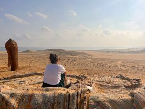 El Fayoum woestijn Egypte