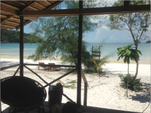 Beach veranda