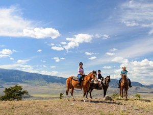 Horse riding in Canada
