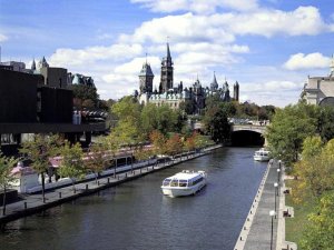 Ottawa canal boat