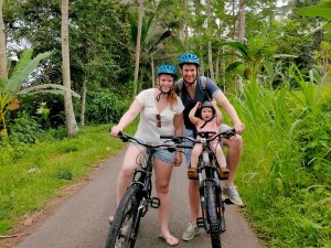 Family on a bike