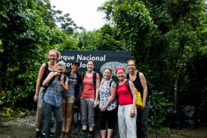 Costa Rica Corcovado tourist group