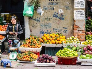 Hanoi market